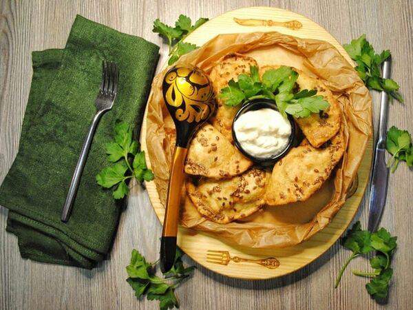 Русская кухня - Кульки с сыром