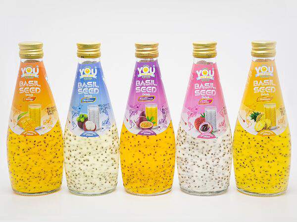 Вьетнамская кухня Cyclo - Сок с семенами базилика бренда You