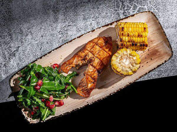 Восточный Базар - Стейк из горбуши на мангале