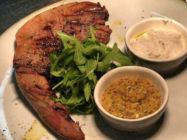 Угли - Говяжий язык на гриле