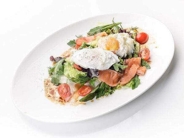 Coffee Boom - Яйцо пашот с сыром креметте