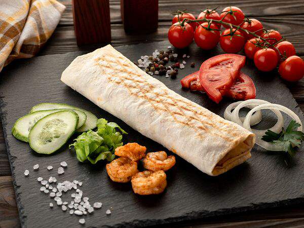 На Труда - Шаурма с креветками большая