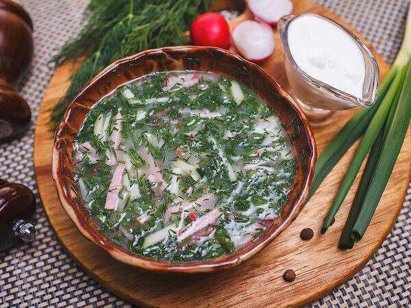 Две хижины - Окрошка мясная