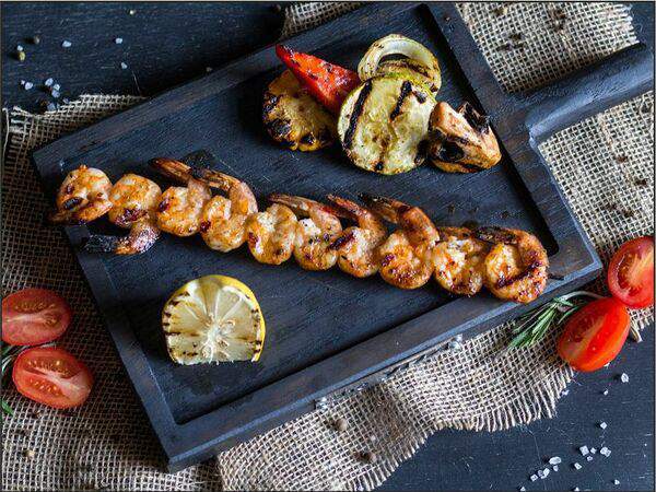 The Угли - Креветки гриль