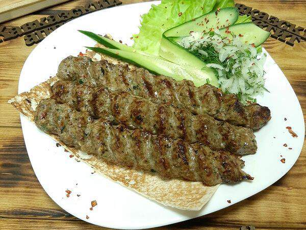 Кавказский аппетит - Люля-кебаб из курицы