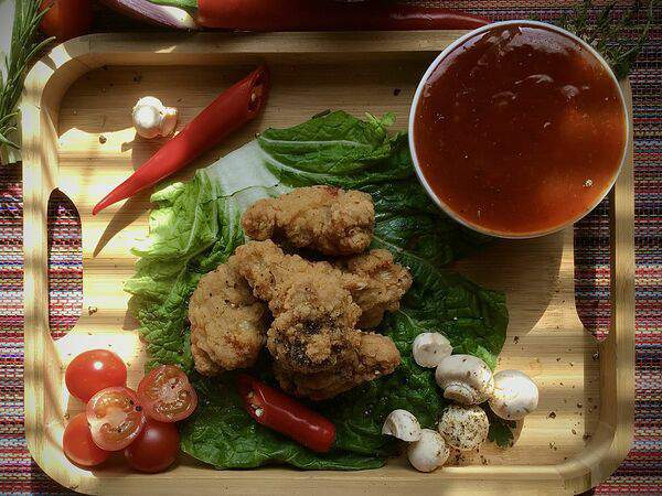 Амигос - Куриные крылышки фри острые