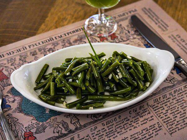 Гостевая изба - Зеленая стручковая фасоль