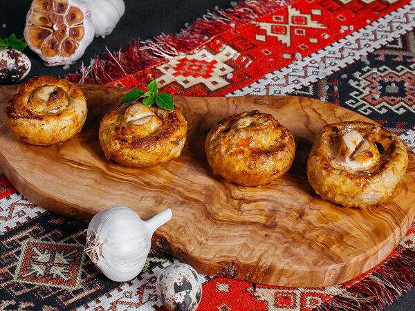 Вкусный рай - Грибы на углях