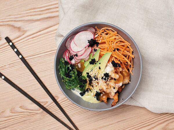 Kobutsu - Поке с тигровой креветкой