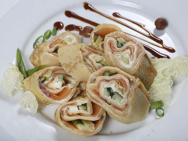 Aquarela Family - Блины с семгой