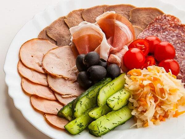 Монплезир - Закуска Мясные деликатесы