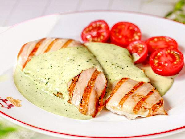 Мама Рома - Куриное филе на гриле С песто