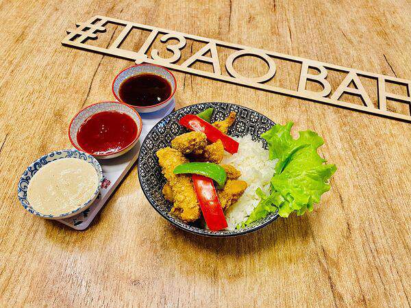 Цзао Ван - Свинина в кисло-сладком соусе с рисом