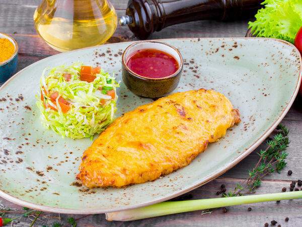 Кафе Nебо - Курица по-тайски с овощами