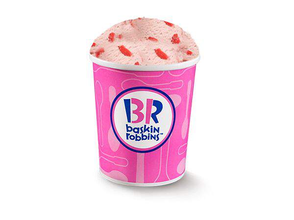 Баскин Роббинс - Клубничное отличное