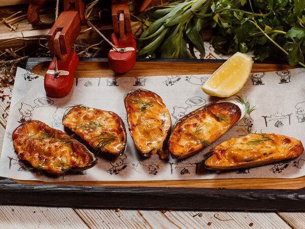 Пиноккио Djan - Мидии запеченные