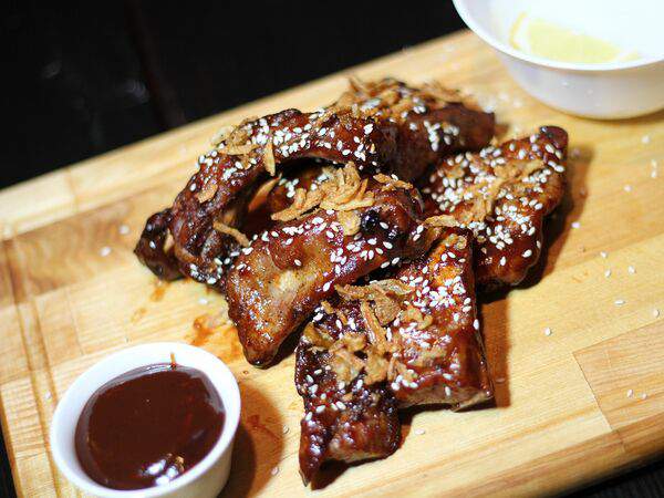 Забой - Ребра свиные запеченные в соусе BBQ