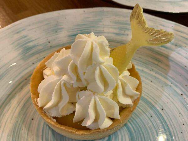 Рыбы бы - Корзиночка с кремом маскарпоне и маракуйей