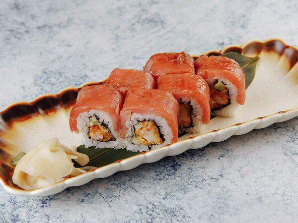 Винзавод - Ролл с тунцом и креветкой темпура