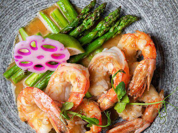 Shiba - Лангустины спаржа