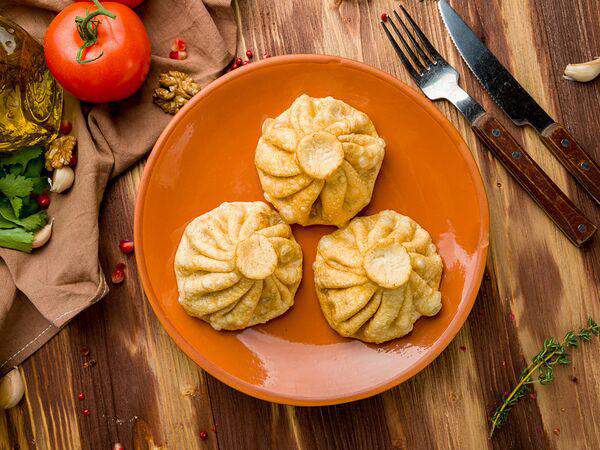 Джигари - Хинкали жареные с говядиной