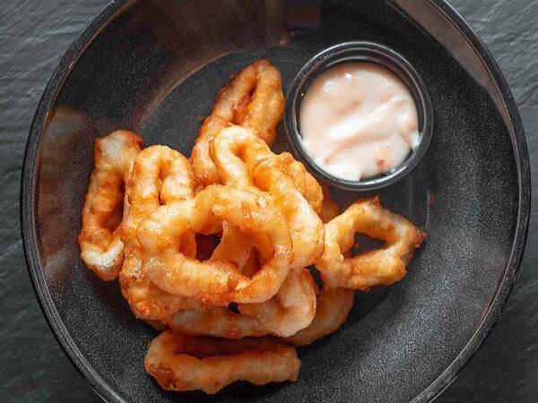 Крафт-кафе Вжарим - Кальмар в хрустящем кляре