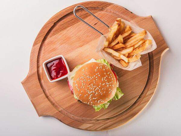 Папа Санчес - Техасский бургер