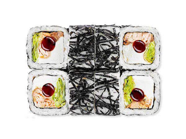 Белый рис - Сяке терияки