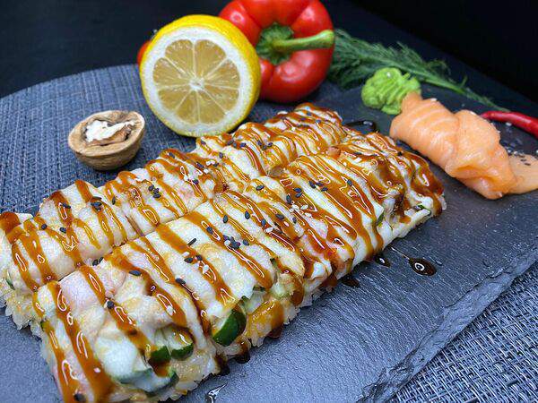 Японосуши - Суши-пицца с лососем