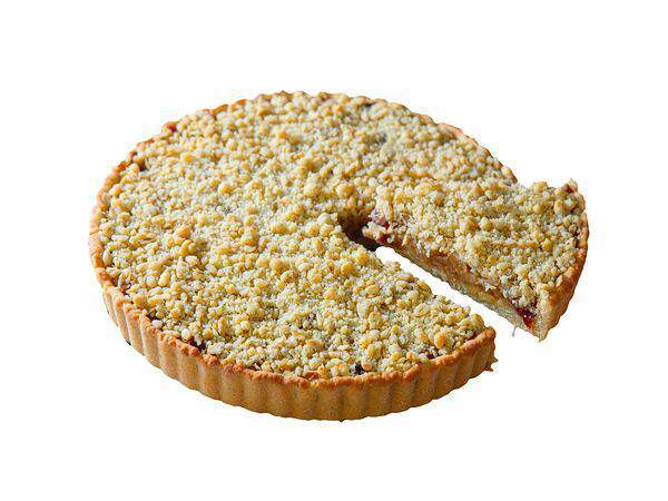 Машенькины пироги - Английский крамбл с томленым яблоком и брусникой