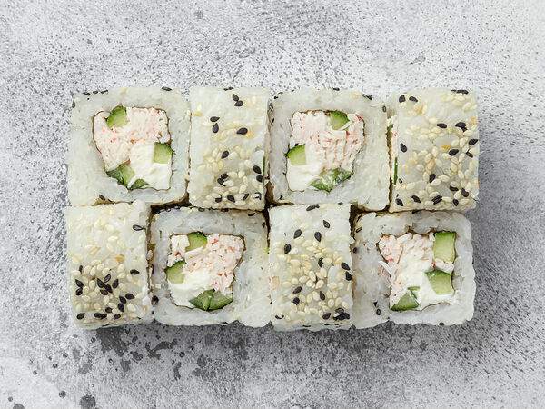 Суши №1 - Калифорния в кунжуте