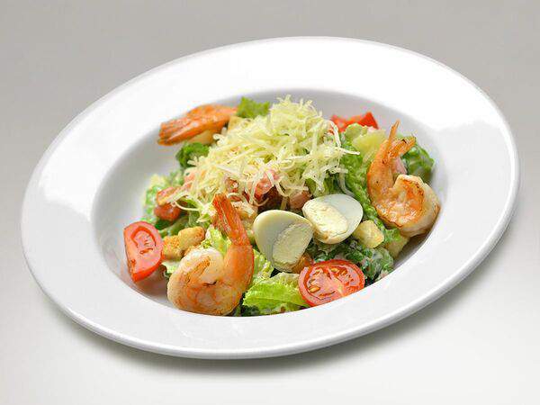 Mamma mia - Салат Цезарь с креветками