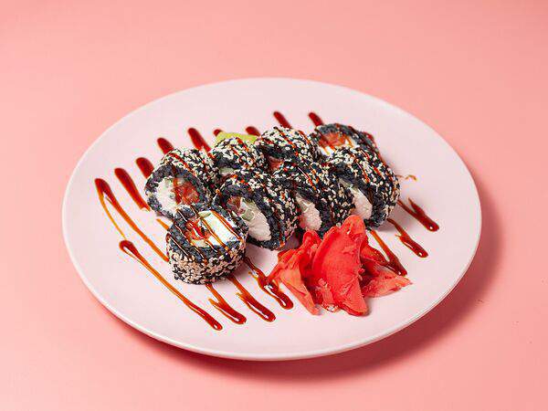 Sushibamz & Pizza - Ролл Филадельфия спешл Black