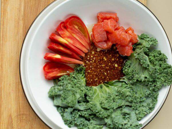 Caffeshop - Кейл с лососем