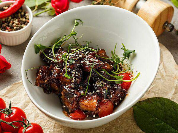 Вэлфед - Хрустящие баклажаны в устричном соусе