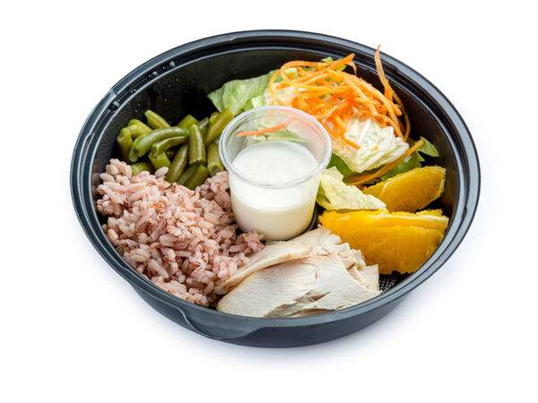 Buffet - Фреш салат с индейкой и йогуртом