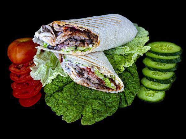 Шаурма на углях - Донер в лаваше