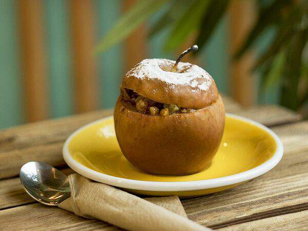 Кофейня Зеленая Улица - Запеченное яблоко