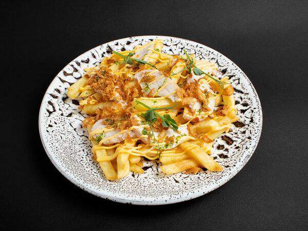 Under Bar - Картофель фри с курицей