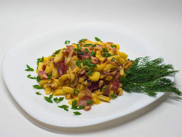 Good обед - Картофель жареный с беконом