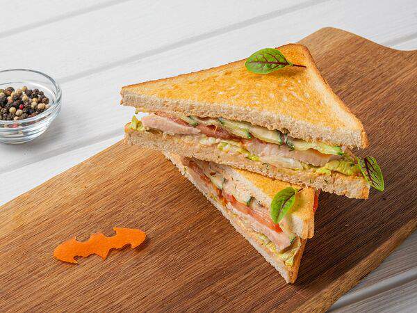 Хороша еда - Сэндвич с курицей су-вид