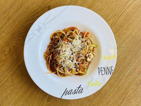 Изюм - Спагетти Вердуре