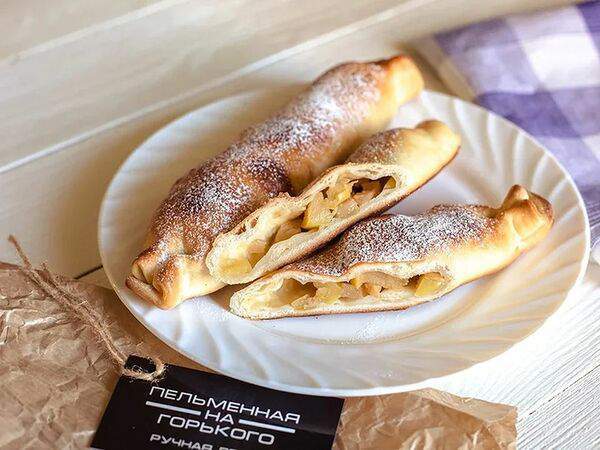 Пельменная на Горького - Штрудель с яблоком