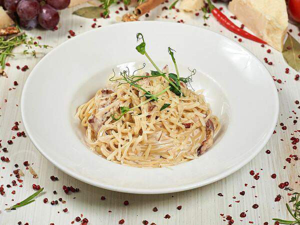 Базилик - Cпагетти Карбонара