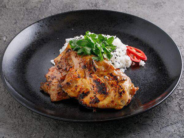 Стейк By Steak - Цыпленок Том ям с рисом