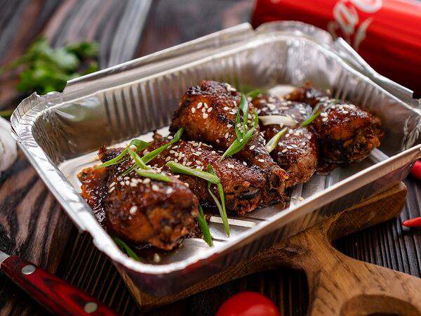 Ramburger - Куриные крылышки с соусом Кока-кола