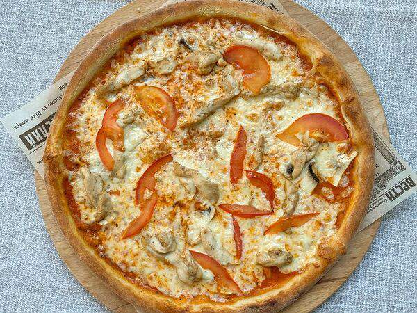 Пау Вау - Пицца с курицей и грибами
