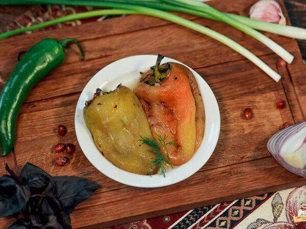 Шашлычный двор - Болгарский перец на мангале