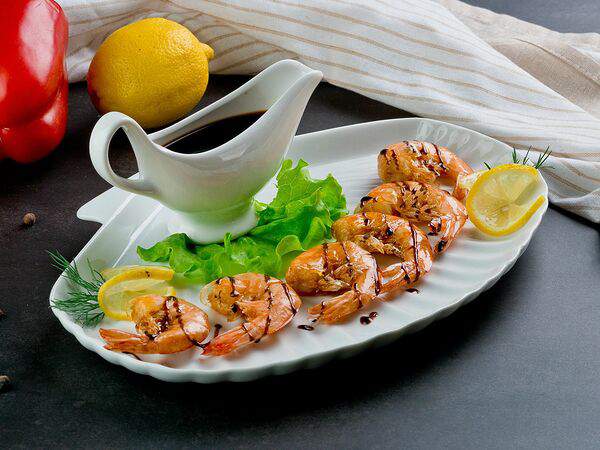 Саратовский - Креветки тигровые жареные