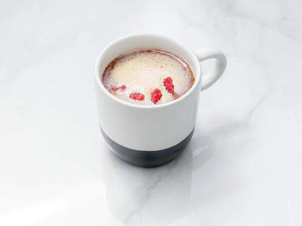 Воронка кофе и вино - Малиновый Лунго